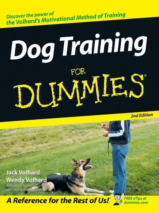 Title details for Dog Training For Dummies by Jack Volhard - Wait list